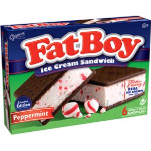 Fat Boy Peppermint Ice Cream Sandwich