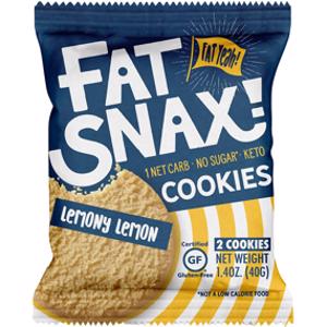 Fat Snax Lemony Lemon Cookies