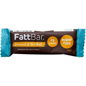 FattBar Caramel & Sea Salt Keto Bar