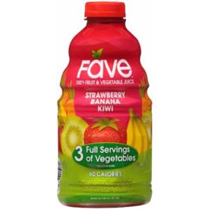 Fave Strawberry Banana Kiwi Juice