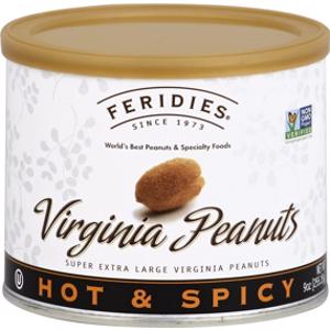Feridies Hot & Spicy Virginia Peanuts