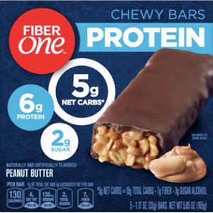 Fiber One Peanut Butter Chewy Protein Bars