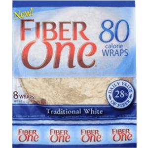 Fiber One Traditional White Wraps