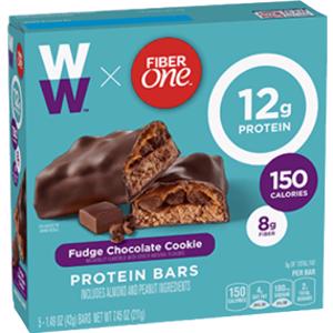 Fiber One WW Fudge Chocolate Cookie Protein Bar