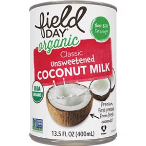 Field Day Organic Unsweetened Coconut Milk
