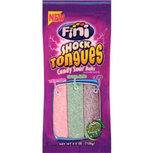 Fini Shock Tongues Candy Sour Belts