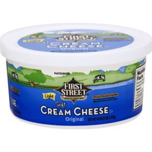 First Street Light Cream Cheese