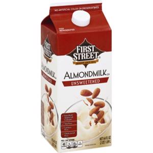 First Street Unsweetened Almondmilk