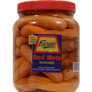 Fischer's Red Hots Sausage