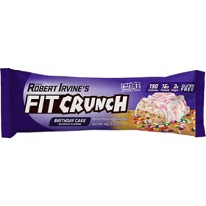 Fit Crunch Birthday Cake Whey Protein Bar