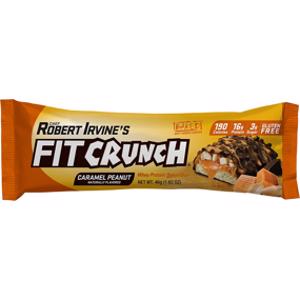 Fit Crunch Caramel Peanut Whey Protein Bar