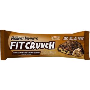 Fit Crunch Chocolate Chip Cookie Dough Whey Protein Bar