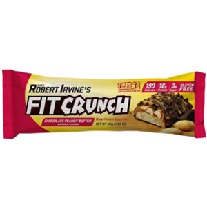 Fit Crunch Chocolate Peanut Butter Whey Protein Bar