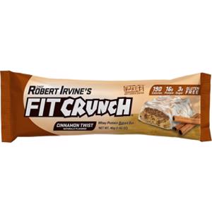 Fit Crunch Cinnamon Twist Whey Protein Bar