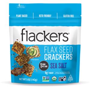 Flackers Sea Salt Flaxseed Crackers