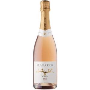 Flama D'Or Cava Brut Rosé Wine