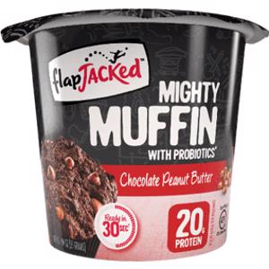 FlapJacked Chocolate Peanut Butter Mighty Muffin