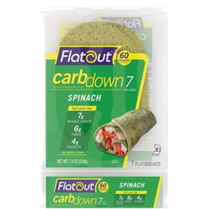 Flatout CarbDown Spinach Flatbread