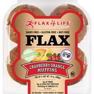 Flax 4 Life Cranberry Orange Muffins