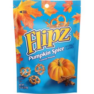 Flipz Pumpkin Spice Covered Pretzels
