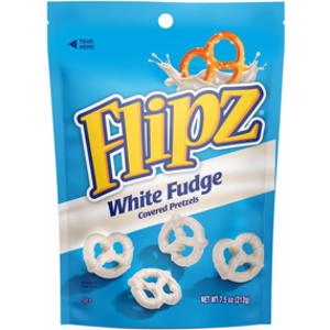 Flipz White Fudge Covered Pretzels