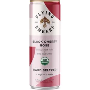 Flying Embers Black Cherry Rose Hard Seltzer