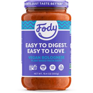 Fody Vegan Bolognese Pasta Sauce