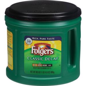 Folgers Classic Decaf Ground Coffee