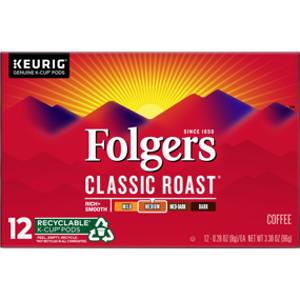 Folgers Classic Roast Coffee Pods