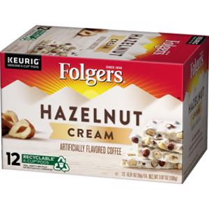 Folgers Hazelnut Cream Coffee Pods