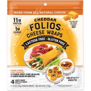 Folios Cheddar Cheese Wraps