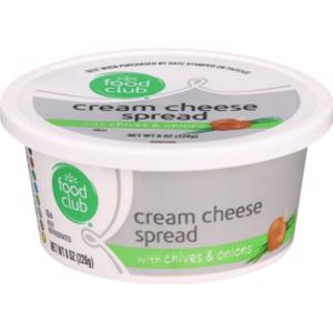 Food Club Chive & Onion Cream Cheese Spread
