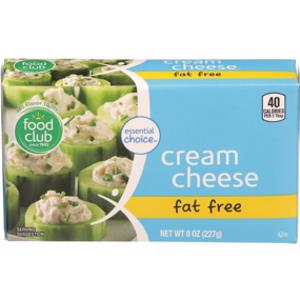 Food Club Fat Free Cream Cheese