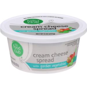 Food Club Garden Vegetable Cream Cheese Spread