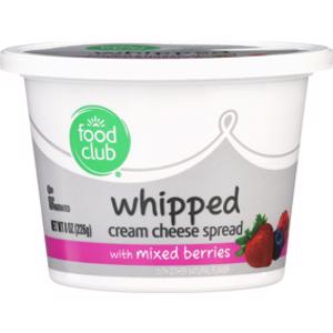 Food Club Mixed Berries Whipped Cream Cheese Spread