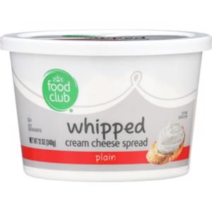 Food Club Whipped Cream Cheese Spread