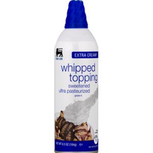 Food Lion Extra Creamy Whipped Topping
