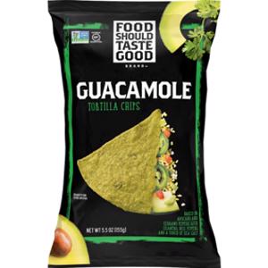 Food Should Taste Good Guacamole Tortilla Chips