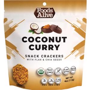 Foods Alive Coconut Curry Crackers
