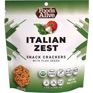 Foods Alive Italian Zest Crackers