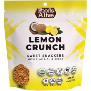 Foods Alive Lemon Crunch Snackers