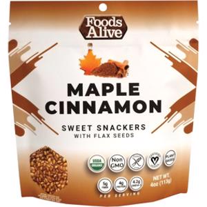 Foods Alive Maple Cinnamon Snackers