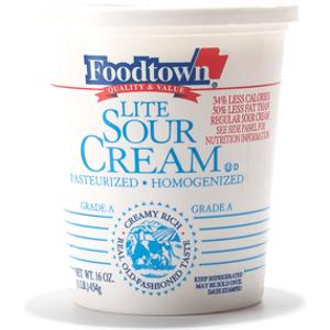 Foodtown Lite Sour Cream