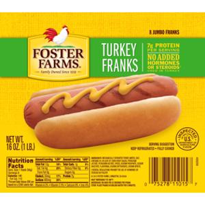 Foster Farms Turkey Franks