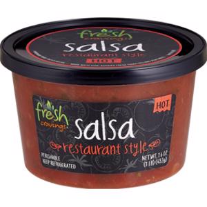 Fresh Cravings Hot Restaurant Style Salsa
