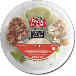Fresh Express BLT Gourmet Cafe Salad Bowl