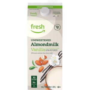 Amazon Fresh Unsweetened Vanilla Almondmilk
