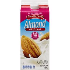 Friendly Farms Unsweetened Almond Milk