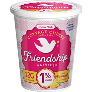 Friendship Dairies Lowfat Cottage Cheese w/ Pineapple