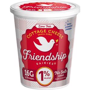 Friendship Dairies Lowfat No Salt Added Cottage Cheese